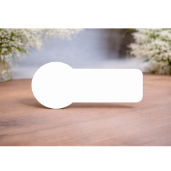 Yan Oval Süblimasyon Termoplast Yaka İsimlik